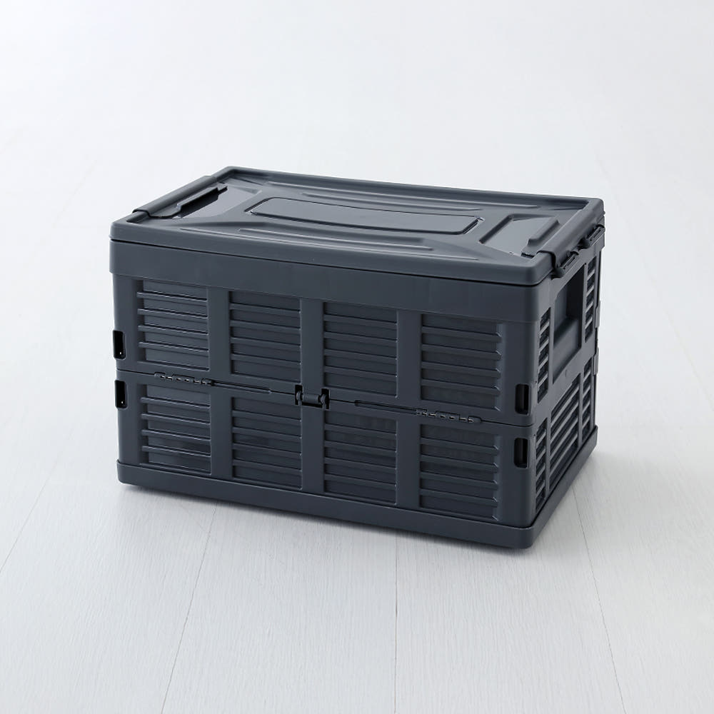 콘티노 폴딩박스 38L 470x300x305mm, 1단, 다크그레이 0979.3722 - 상품 이미지