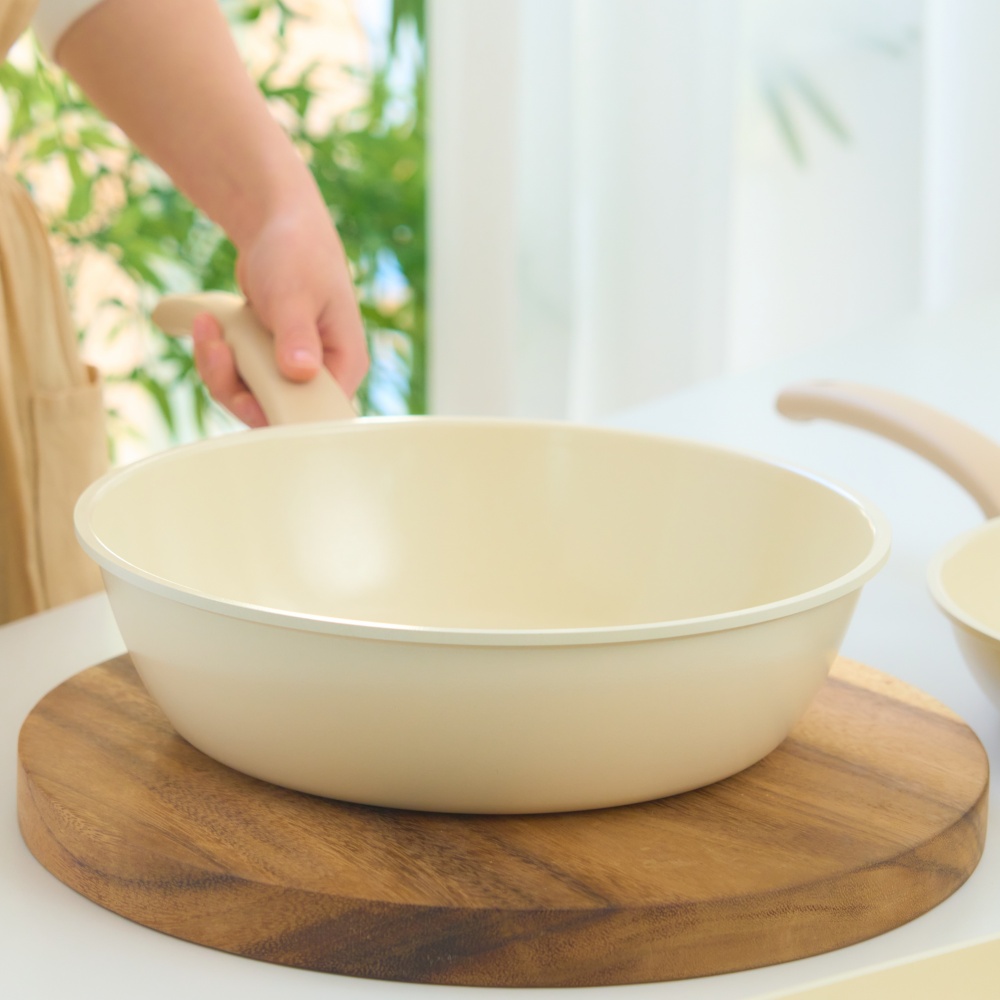 자이글 블룸 인덕션 겸용 국산 궁중팬 28cm 볶음팬 가정용웍