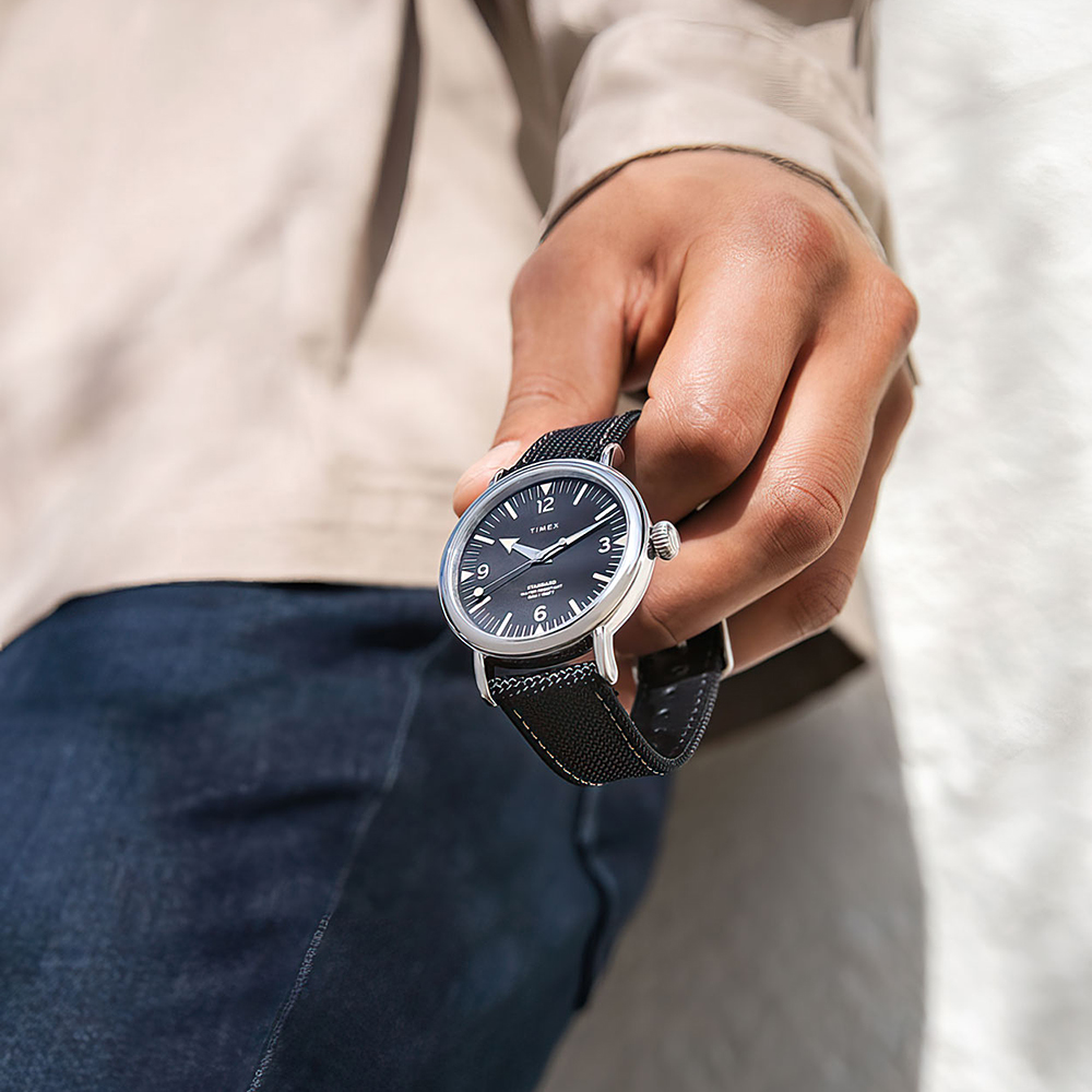 타이맥스 스탠다드 패브릭 스트랩 클래식시계 40mm TW2V44000