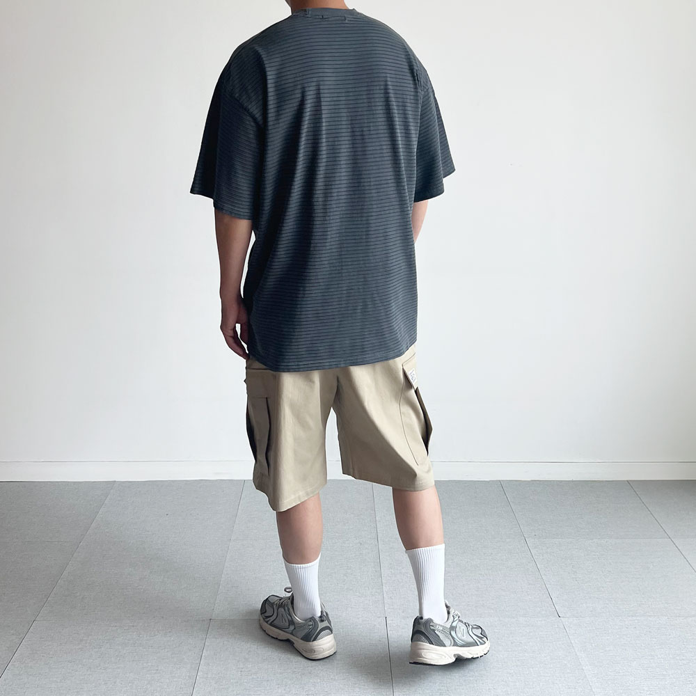 버뮤다카고팬츠 남자버뮤다팬츠 7부카고바지 - 상세 이미지 5