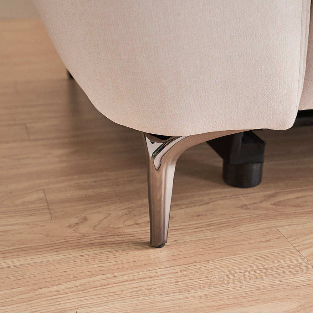 장인가구 오실리아 4인용 양방향 전동 리클라이너 패브릭 소파