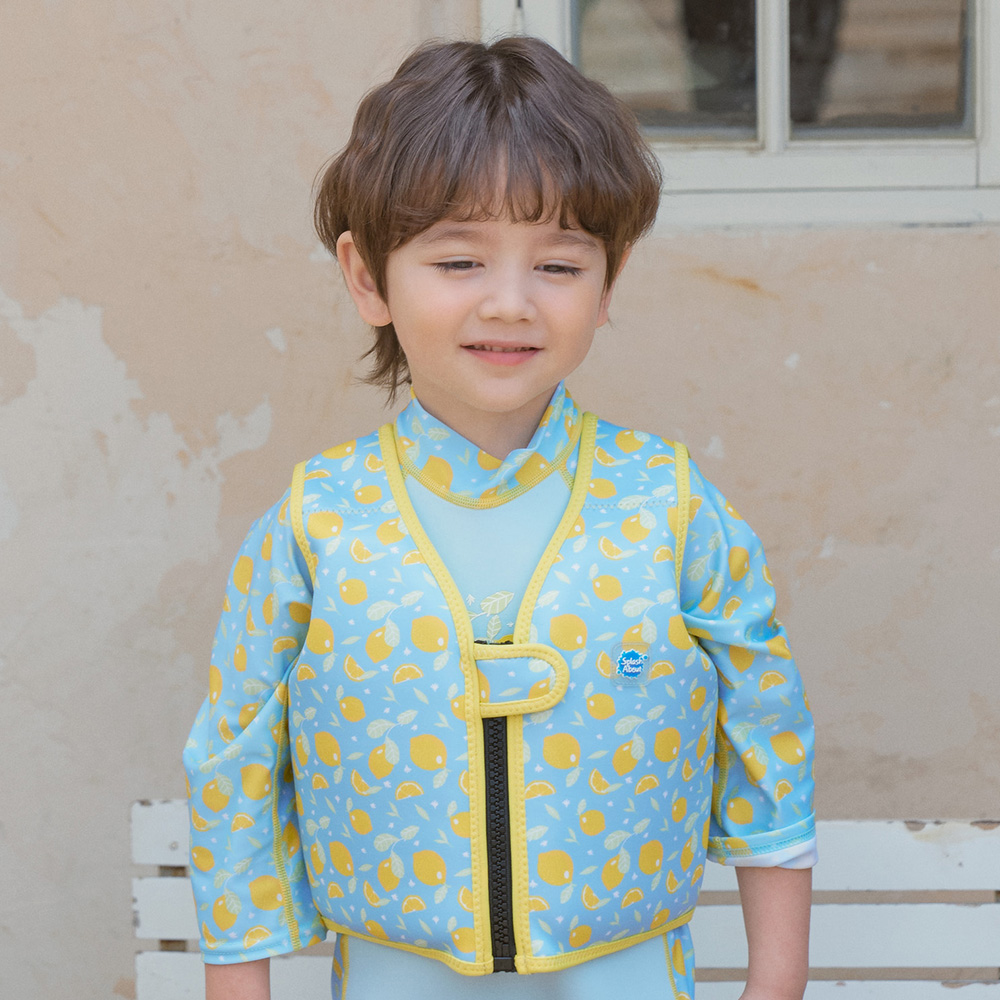 스플래쉬어바웃 고 스플래쉬 수영조끼 레몬스 네오프렌 키즈부력조끼