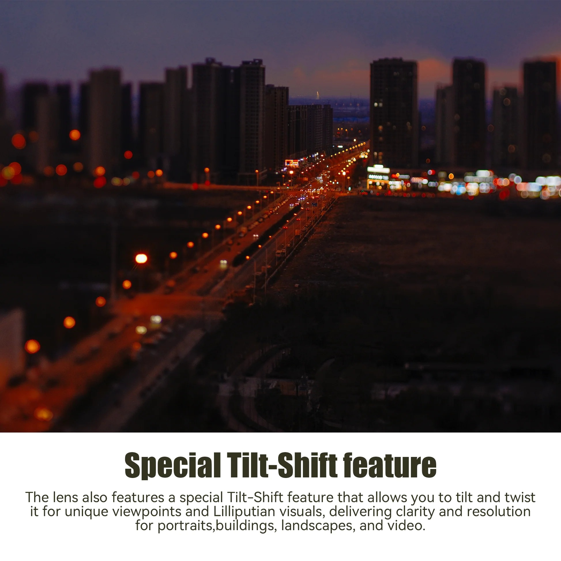 7장인 50mm F1.4 APS-C 틸트 시프트 렌즈 E FX M43 이미지 8