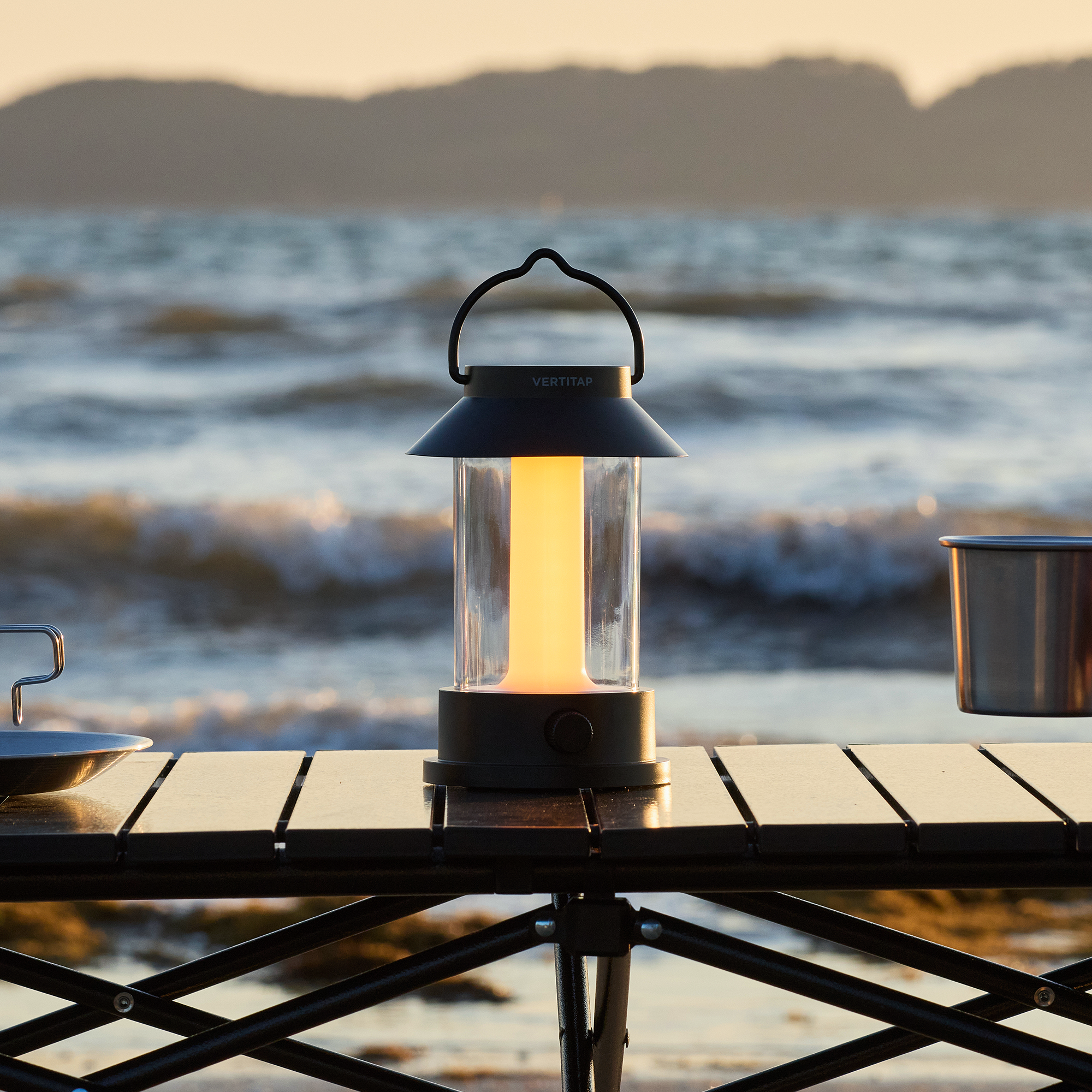 버티탭 선셋라이트 휴대용 랜턴 낚시 캠핑 텐트랜턴 감성캠핑 충전조명 감성램프 야외 무드등