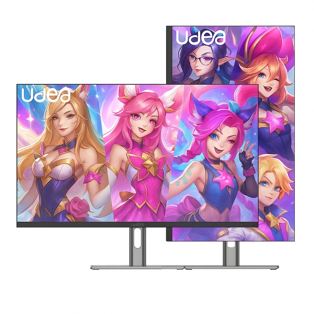 제이씨현 피벗 모니터 ED2449KC C타입 시력보호 IPS 100Hz 세로 서브 보조 듀얼 사무용 PC 컴퓨터 60~61cm(24인치), 일반 - 상품 이미지