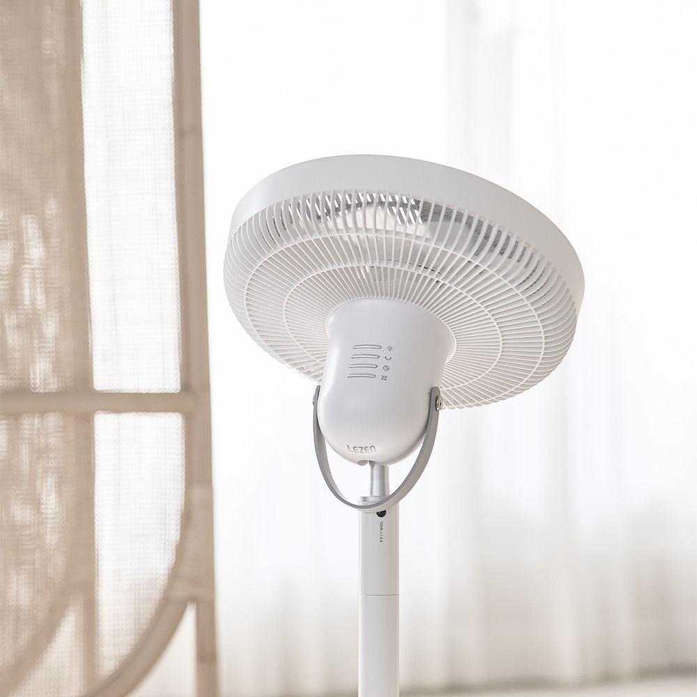 르젠 보관 수납 초간편 저소음 프리미엄 BLDC 무드등 무선 선풍기 서큘레이터 - 상세 이미지 4