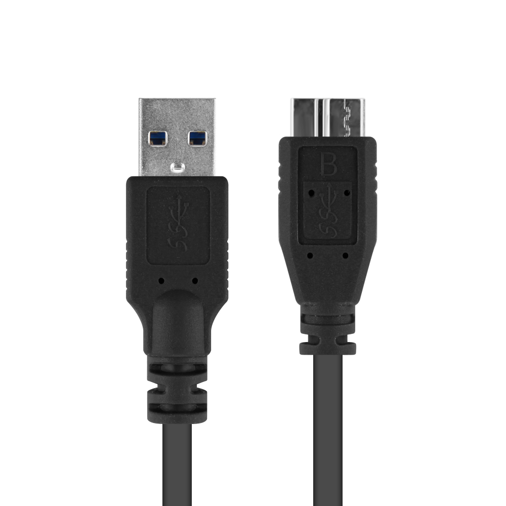 넥스트유 USB 3.0 Micro-B 데이터 전송 USB 케이블 1M 1592U3-MB - 상품 이미지