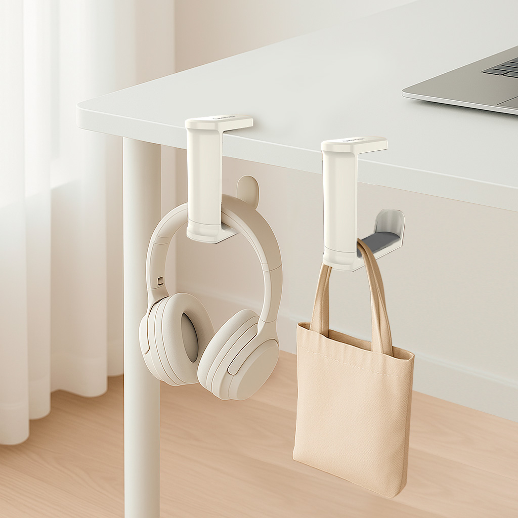 마운트뷰 회전 헤드폰 걸이 헤드셋 거치대 이어폰 에어팟 게이밍 헤드폰 거치대 다이 소 대