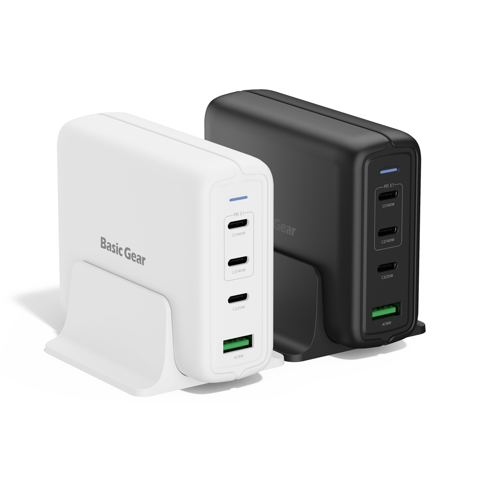 140W PD3.1 GaN 4포트 접지 멀티 초고속 충전기 이미지 6