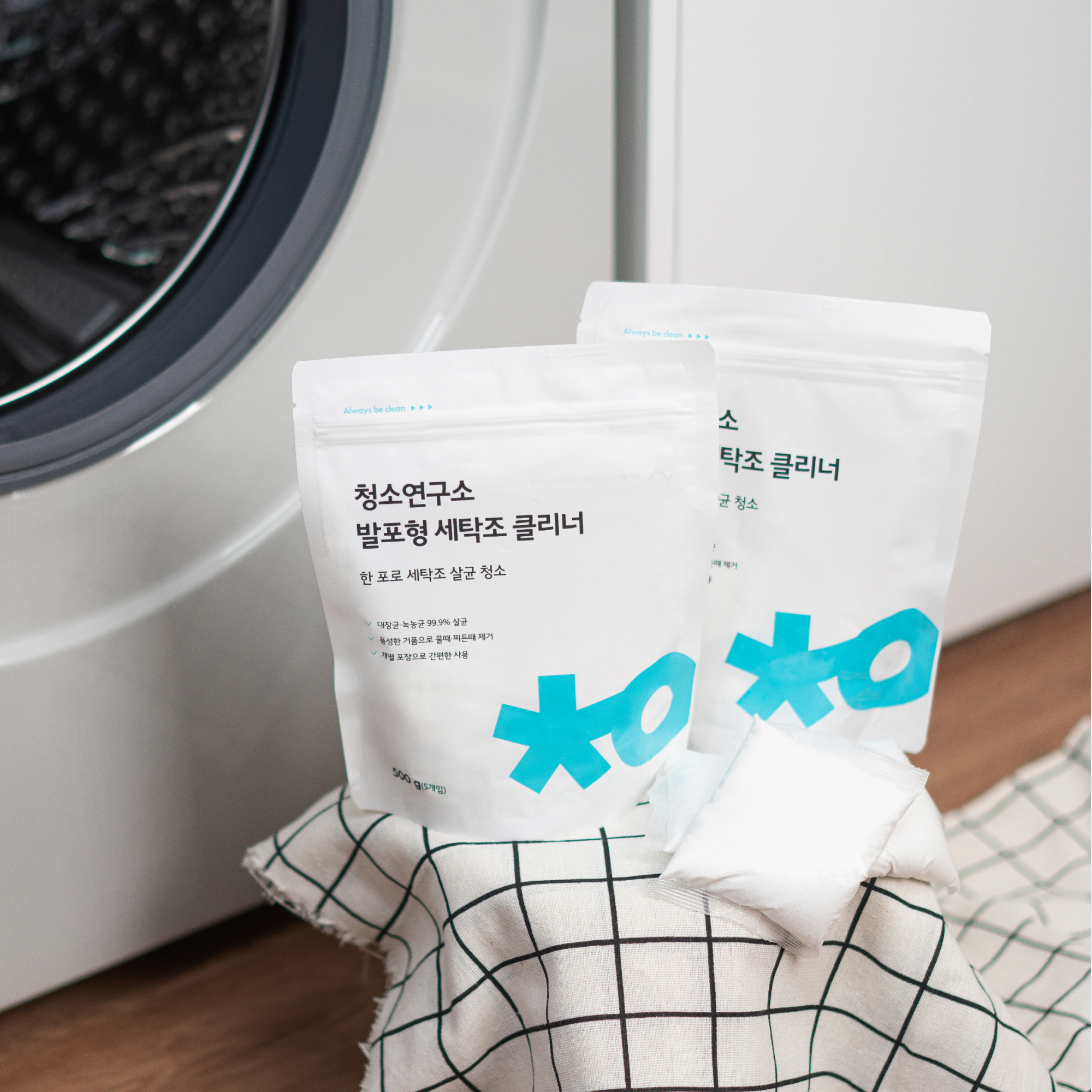 청소연구소 발포형 세탁조 클리너 5개입, 1개 - 상세 이미지 3