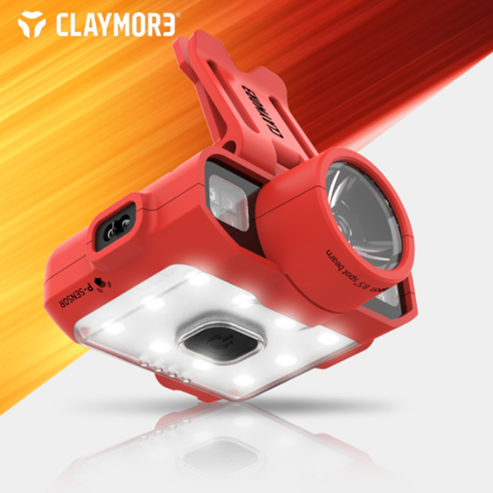 크레모아 캡온 120D 캡라이트 헤드랜턴 충전식 LED 모자 백패킹 등산 캠핑 랜턴