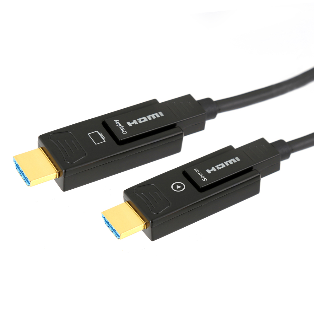 넥스트유 HDMI2.0 AOC 하이브리드 광 분리형 케이블 50m, 1개 - 상세 이미지 3