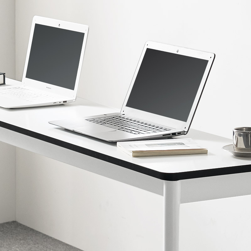 e스마트 레브 슬림책상 철제 책상겸테이블 1400x400mm