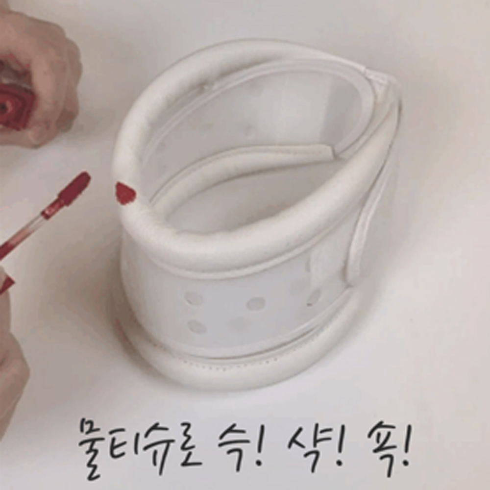 라인벨라 의료용 휴대용 목보호대 부목 목디스크 경추보호대 거북목 일자목 깁스 이미지 7