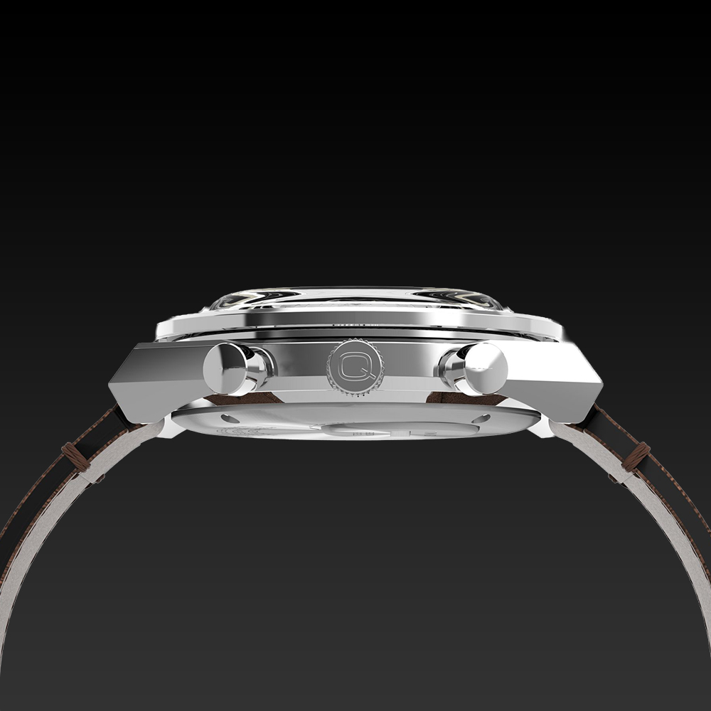 타이맥스 Q TIMEX 크로노그래프 브라운 스포츠워치 40mm TW2V42800