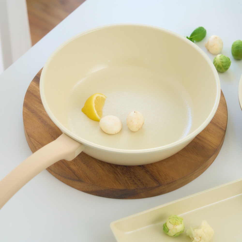 자이글 블룸 인덕션 겸용 국산 궁중팬 28cm 볶음팬 가정용웍 - 상세 이미지 5