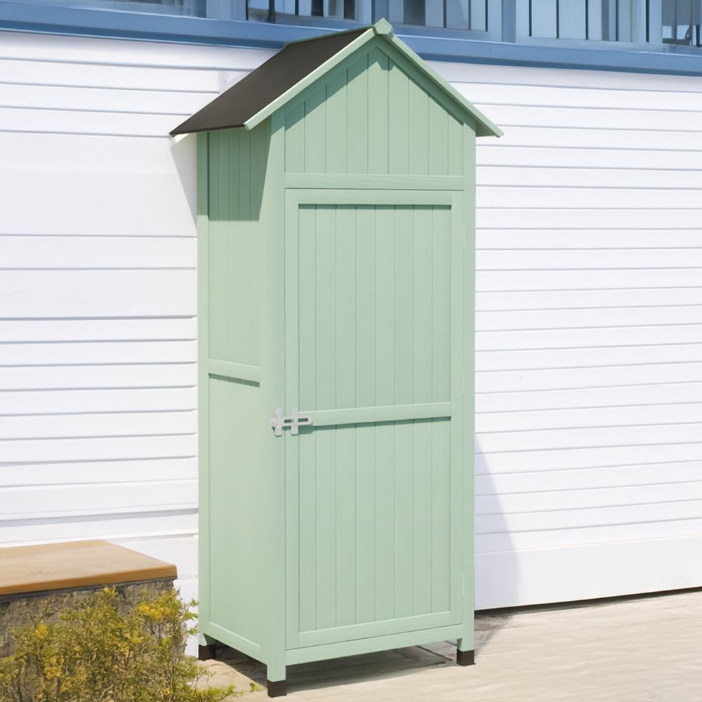 야외 수납장 주택 미니 창고 수납함 소형 농기구 보관함