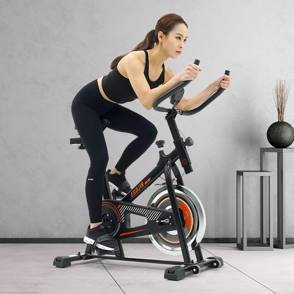 이고진 150S 스핀바이크 실내자전거 유산소 운동기구 가정용 홈트 헬스 바이크 스피닝