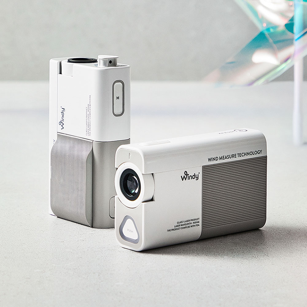 [N포인트 1만] 캐디톡 25년 신상품 윈디 거리측정기 (바람 측정 기능)