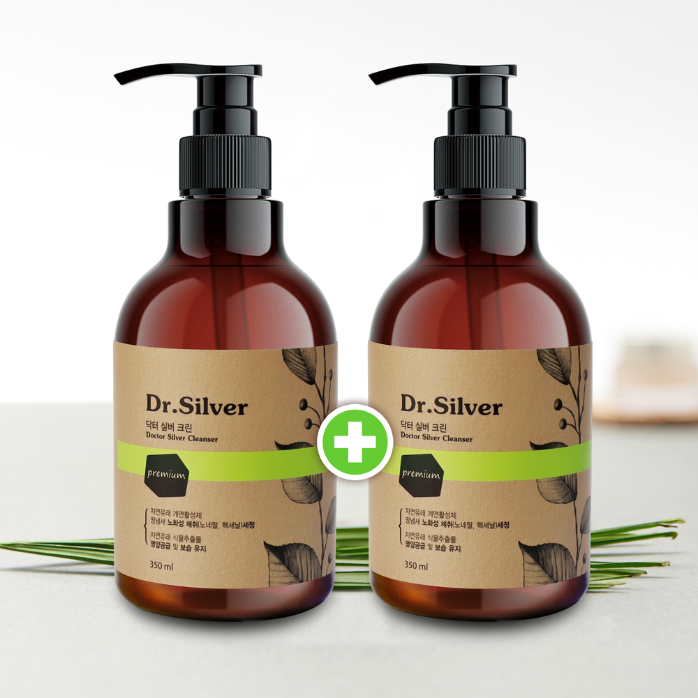 사춘기 노인 홀아비 몸냄새 제거 올인원 바디워시 닥터실버크린 제품 이미지