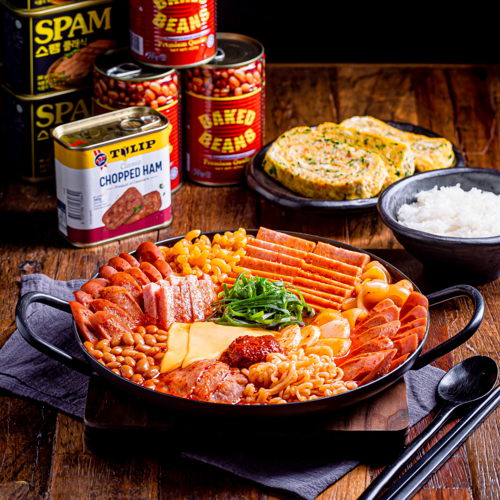[빨간음식연구소] 햄폭격 부대찌개 밀키트 530g (2,3인분) - 상세 이미지 4