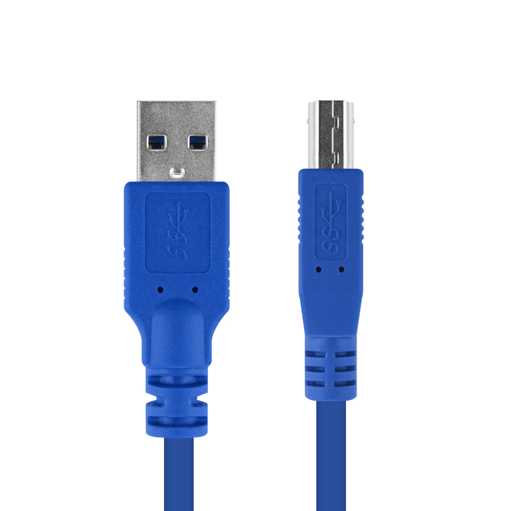 넥스트유 USB 3.0 B 데이터 전송 USB 케이블 70cm 1593U3-AB - 상품 이미지
