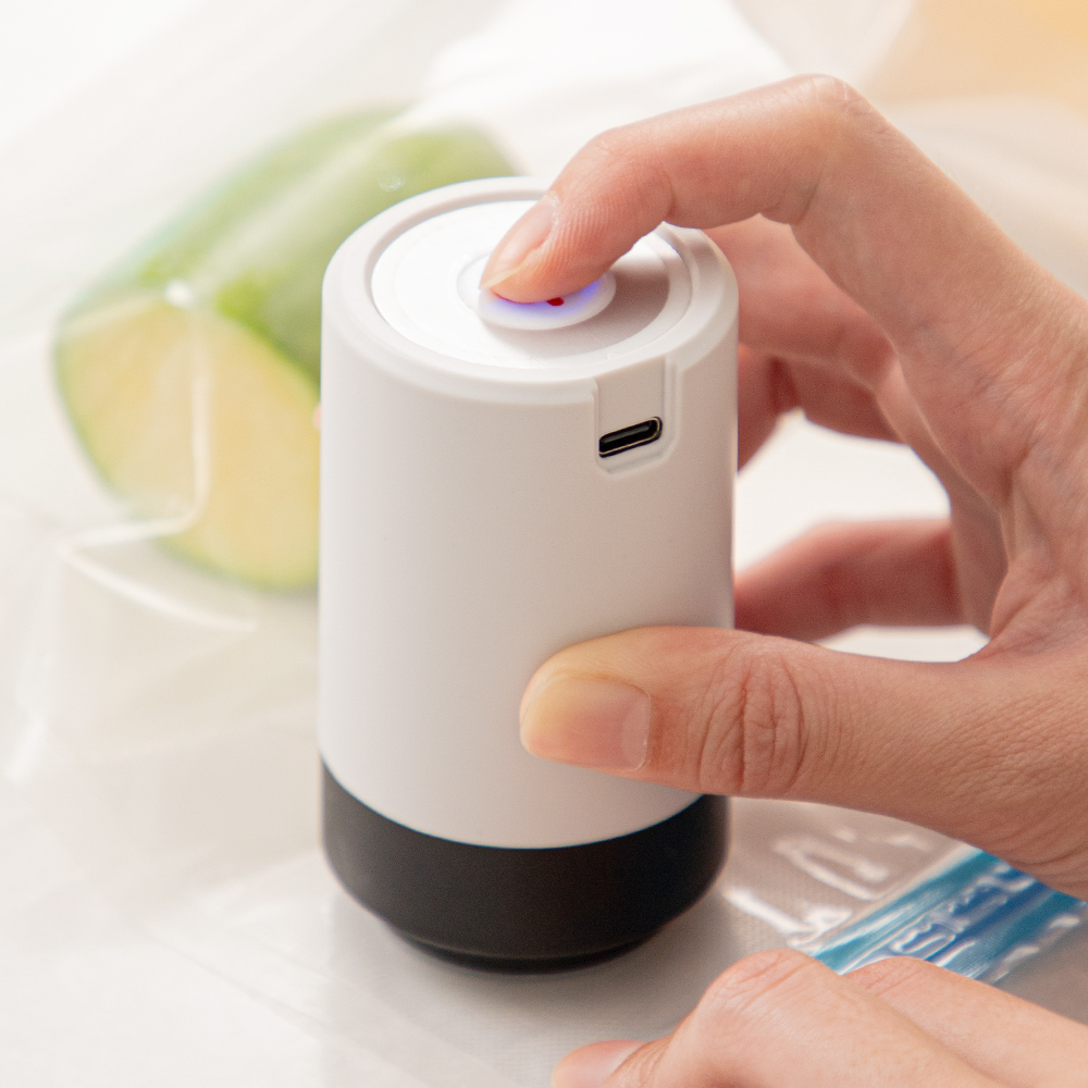 슈퍼락 가정용 진공포장기 음식 밀봉 진공 무선 휴대용 압축기