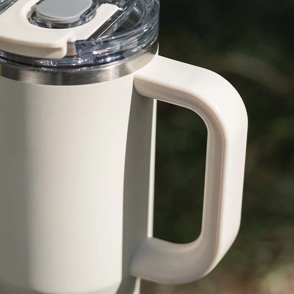 대용량 투웨이 텀블러 스텐 보냉 보온 운동 900ml, T43 화이트 - 상세 이미지 4
