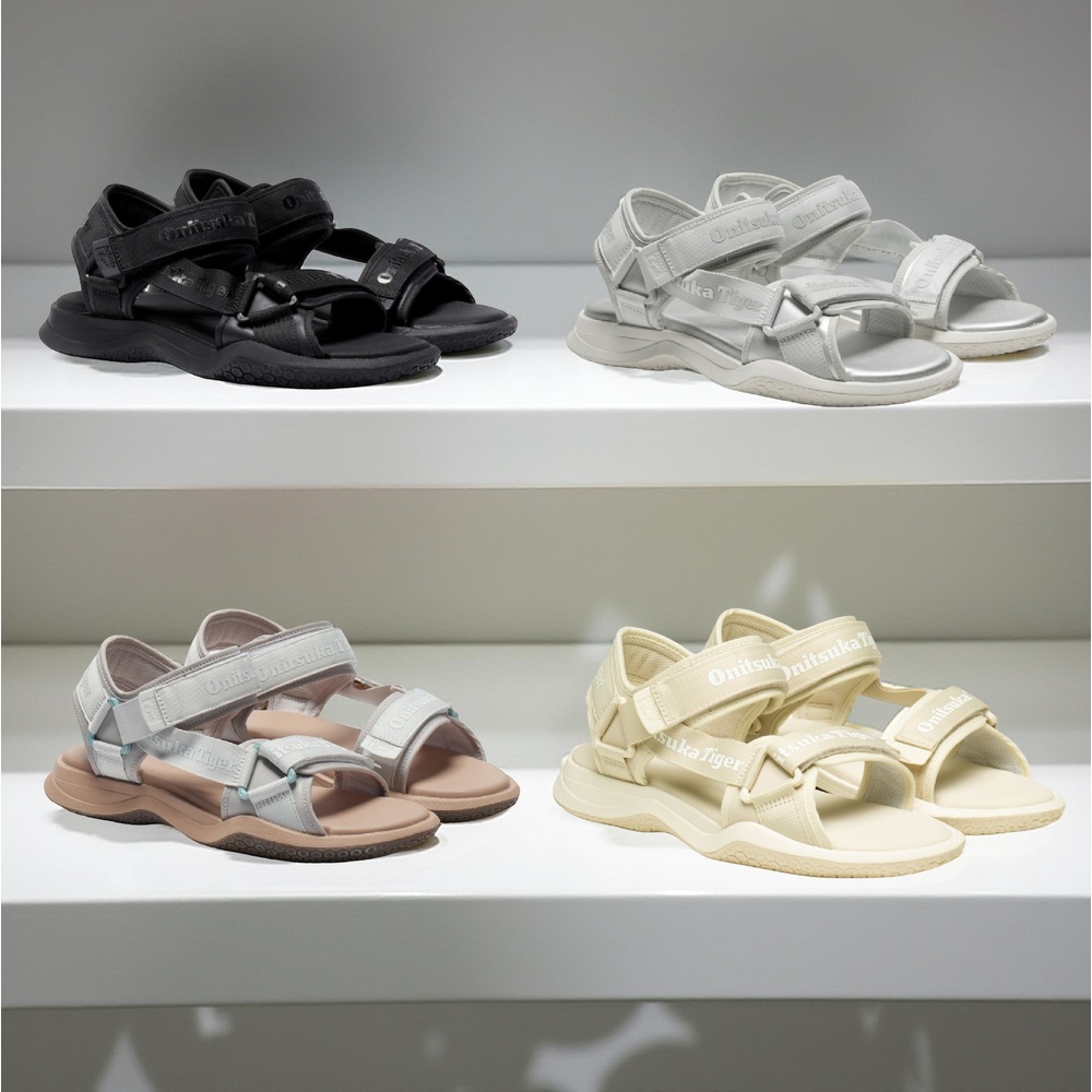 오니츠카타이거 오보리 스트랩 샌들 남성 1183B305 290 블랙