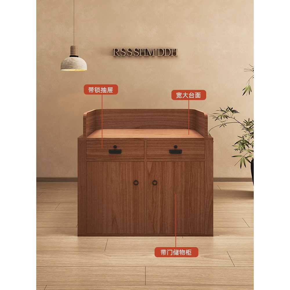 미니 카운터 데스크 접수대 뷰티샵 옷가게 프론트 70cm - 상세 이미지 5