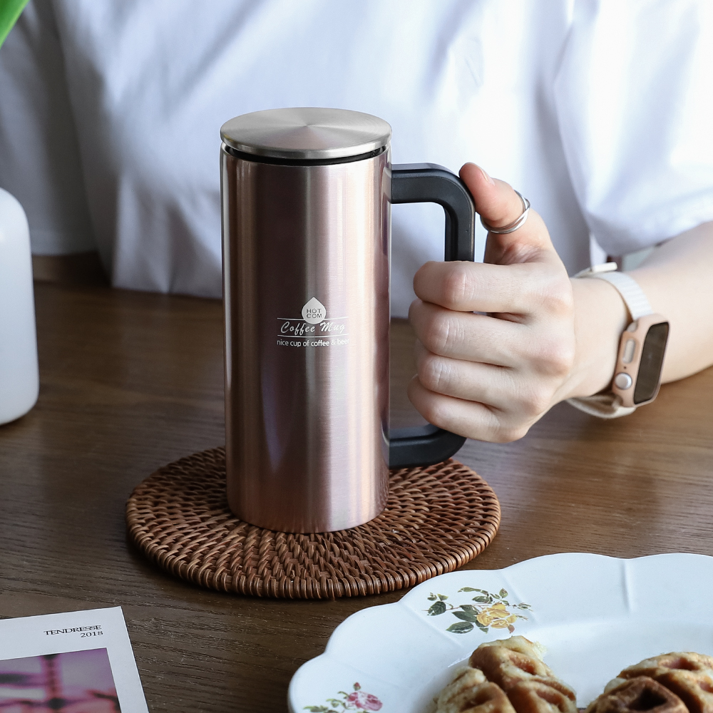 스테인리스 킨스 커피 머그 텀블러 350ml - 상세 이미지 3