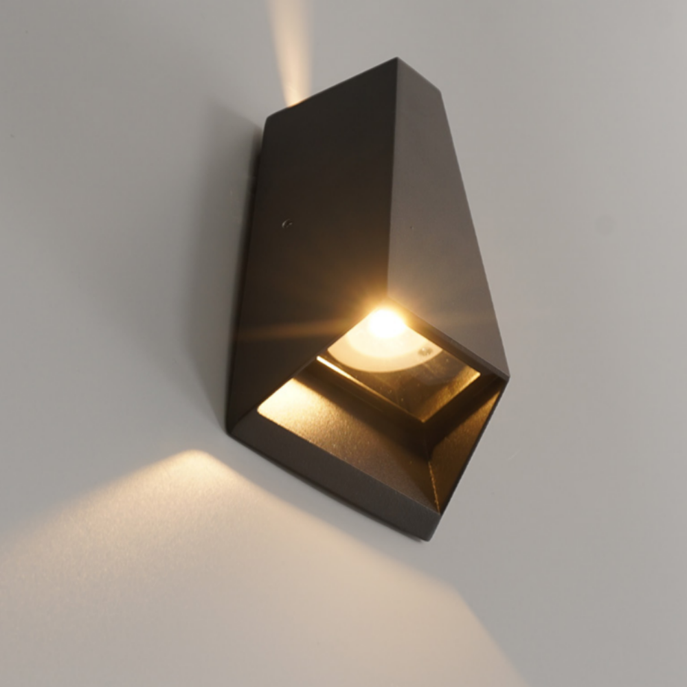 아키블랙 COB LED 벽등 5W 플리커프리 확산광 상하간접 실내외 벽조명 - 상세 이미지 3