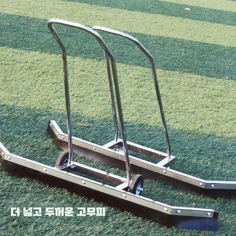 코트 강당 바닥물밀대 테니스장 농구장 풀장 워터푸셔 대형 스퀴지 135cm 소형휠 - 상세 이미지 4