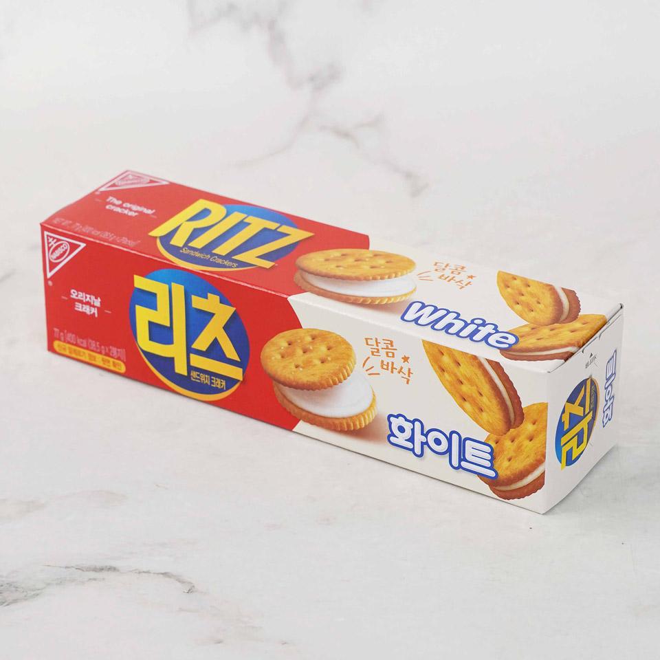 메가마트 동서 리츠 샌드위치 크래커 화이트 77G - 상세 이미지 2
