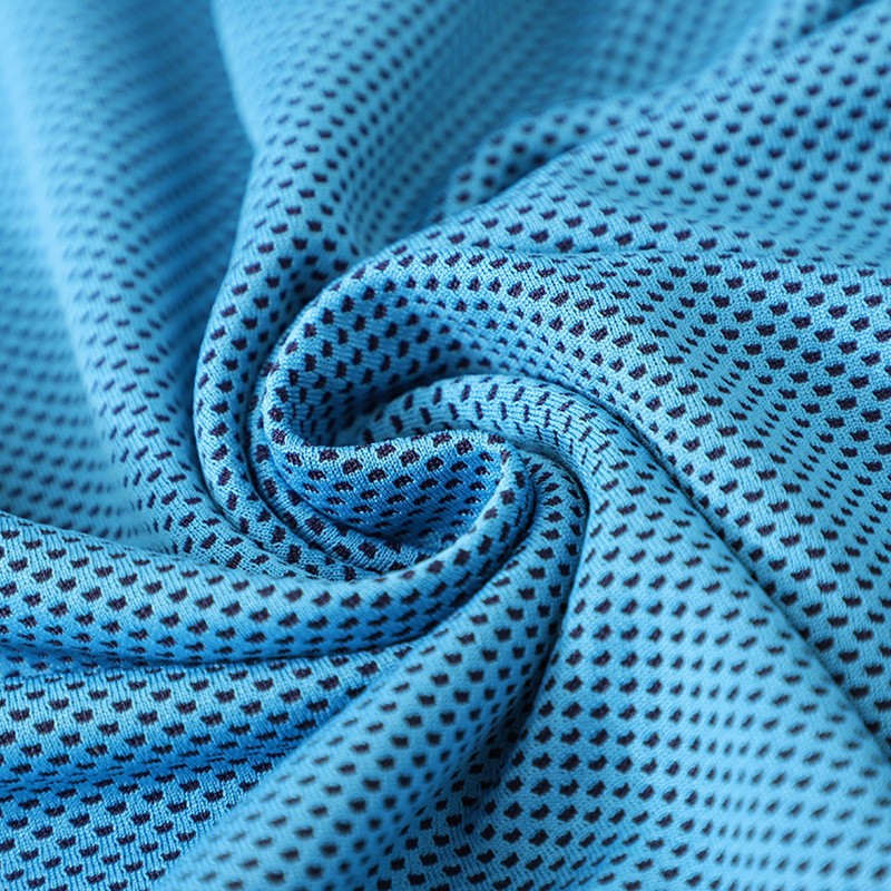 초극세사 쿨링 타올 여름 수영복 겸용 급건조 해변 여행용 스포츠 타월 스카이블루