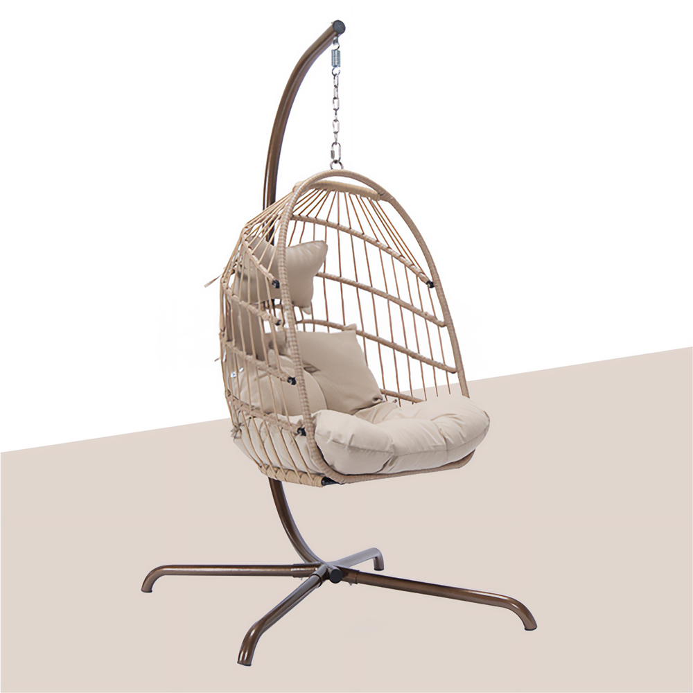 야외 흔들 의자 전원주택 정원 그네 테라스 행잉 체어