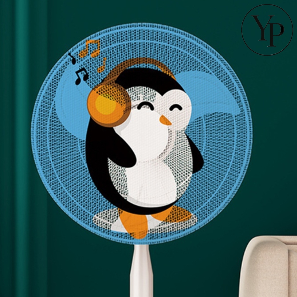 캐릭터 선풍기 안전망 스탠드 덮개 먼지필터 서큘레이터 커버 그물망