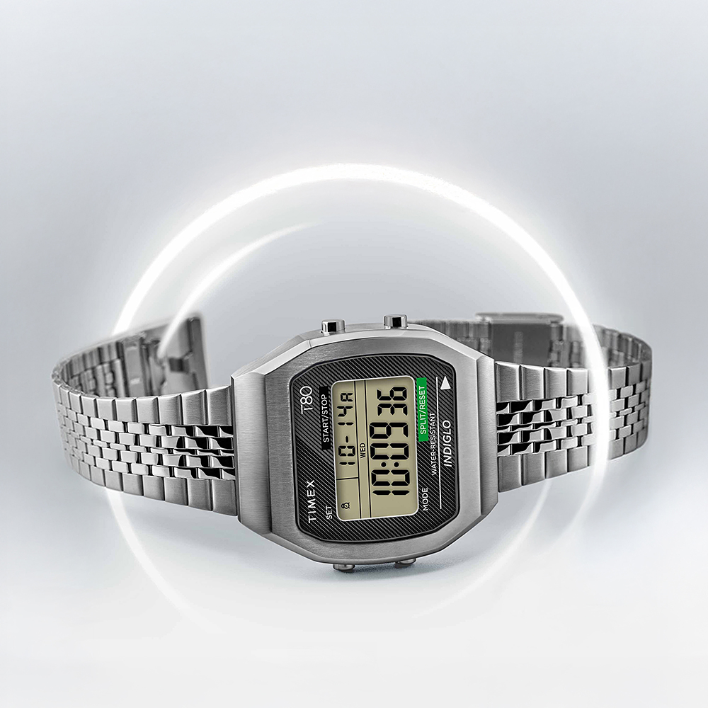 타이맥스 T80 레트로 디지털 전자손목시계 36mm TW2V74200 - 상세 이미지 2