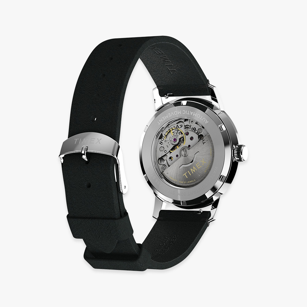 타이맥스 멀린 오토매틱 가죽스트랩 남성시계 40mm TW2W59700