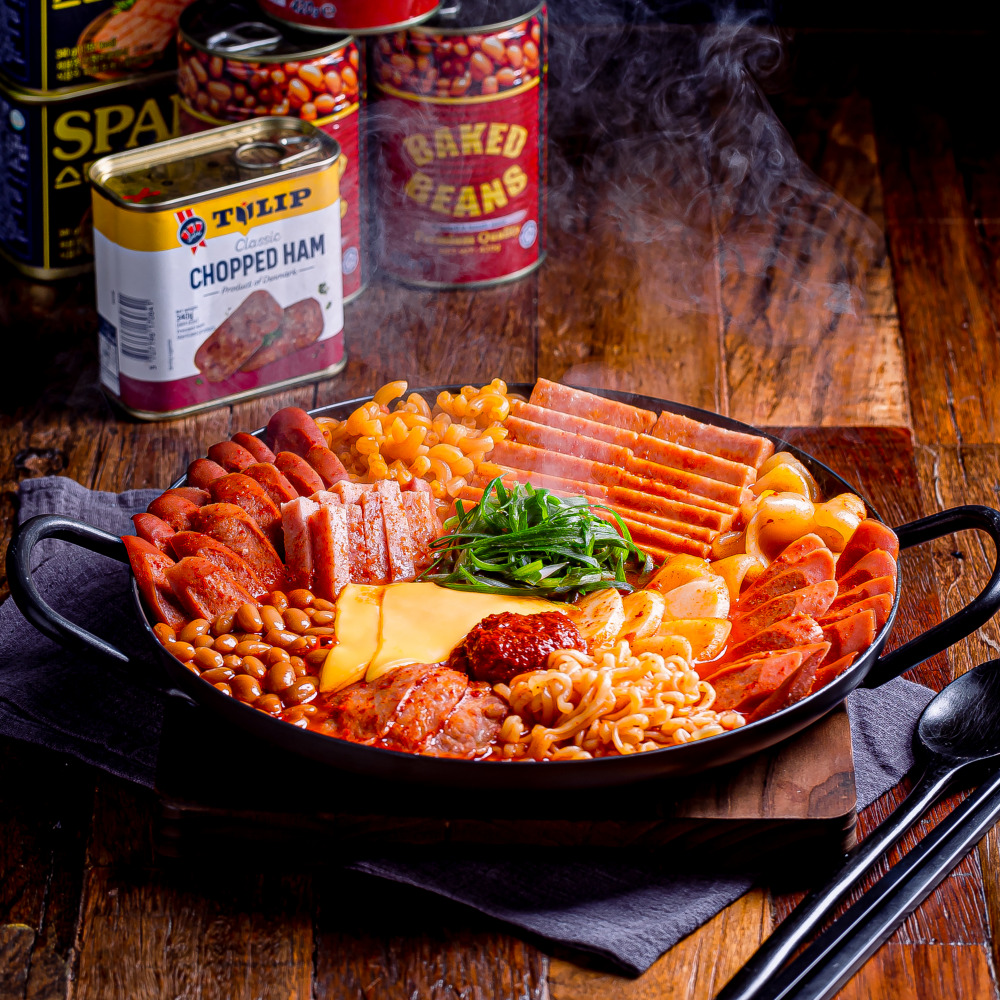 [빨간음식연구소] 햄폭격 부대찌개 밀키트 530g (2,3인분) - 상세 이미지 5
