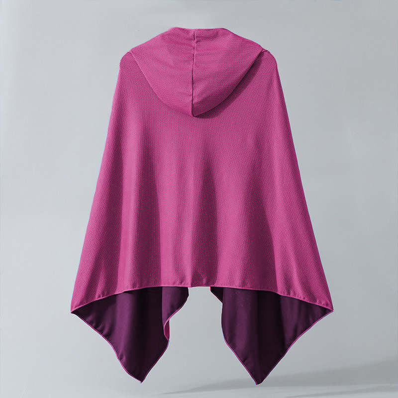 초극세사 쿨링 타올 여름 수영복 겸용 급건조 해변 여행용 스포츠 타월 스카이블루