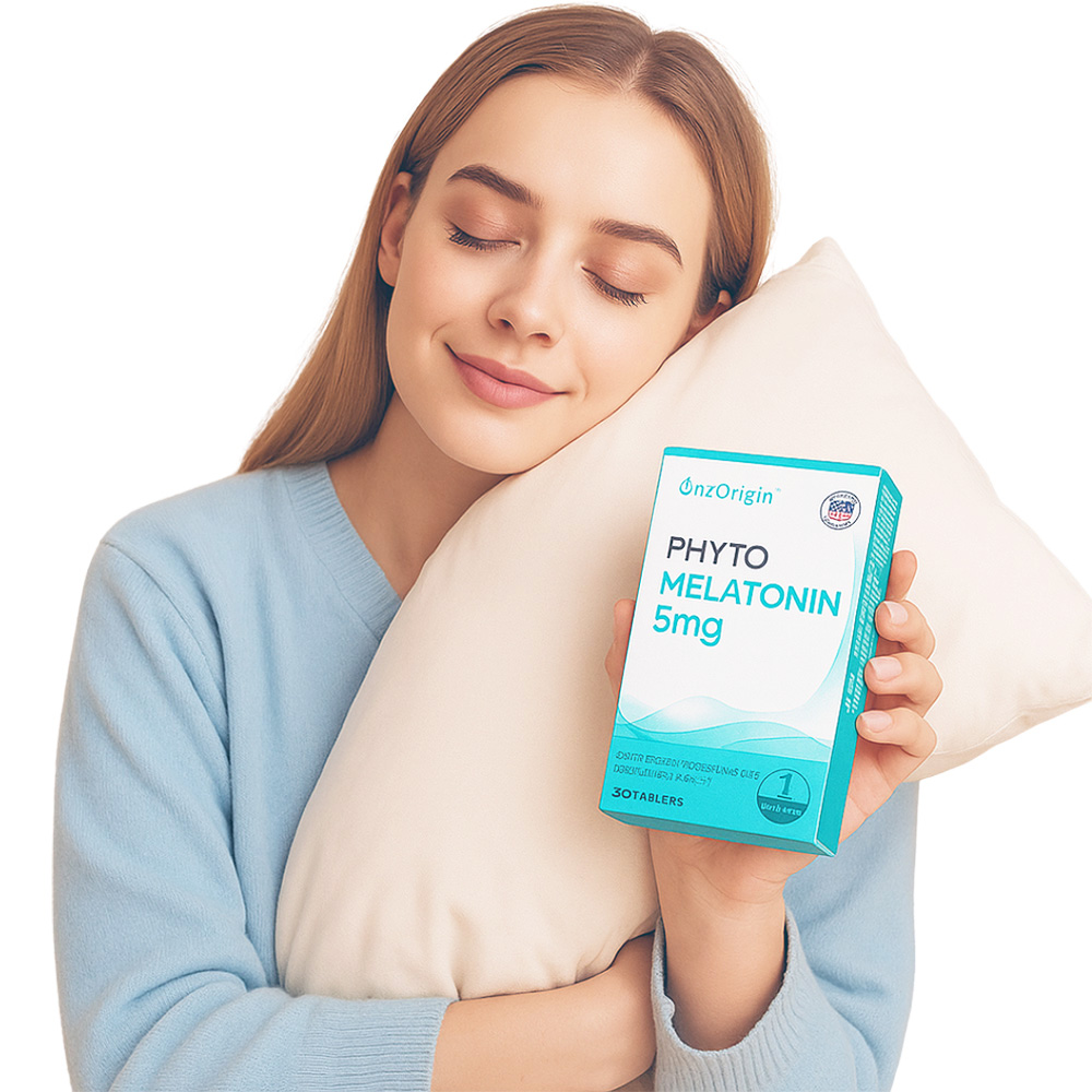 멜라토닌5mg 30정 식물성 2중배합 멜라토닌 미국 - 상품 이미지
