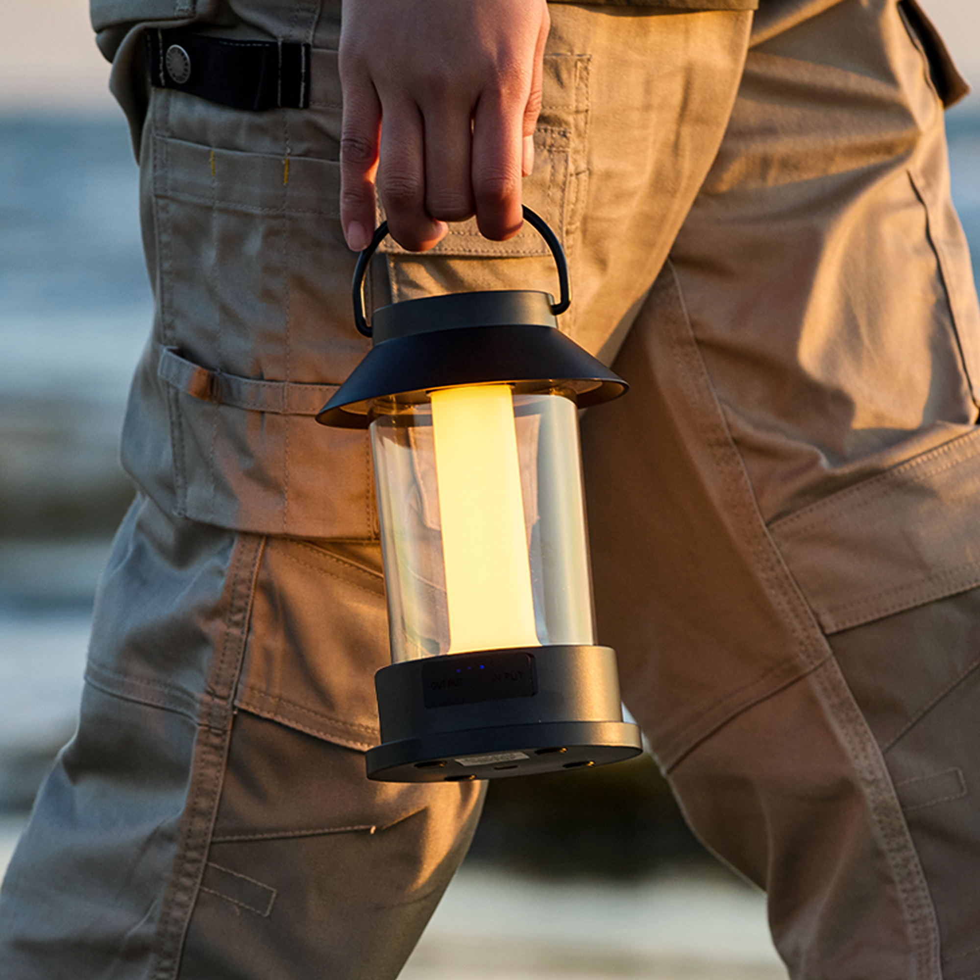 버티탭 선셋라이트 휴대용 랜턴 낚시 캠핑 텐트랜턴 감성캠핑 충전조명 감성램프 야외 무드등