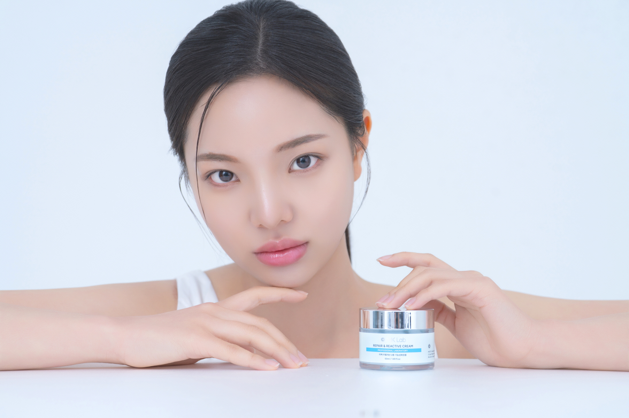 MKLab 리페어 egf 재생크림 피부장벽 보습 미백 주름 탄력 펩타이드 히알루론산 크림