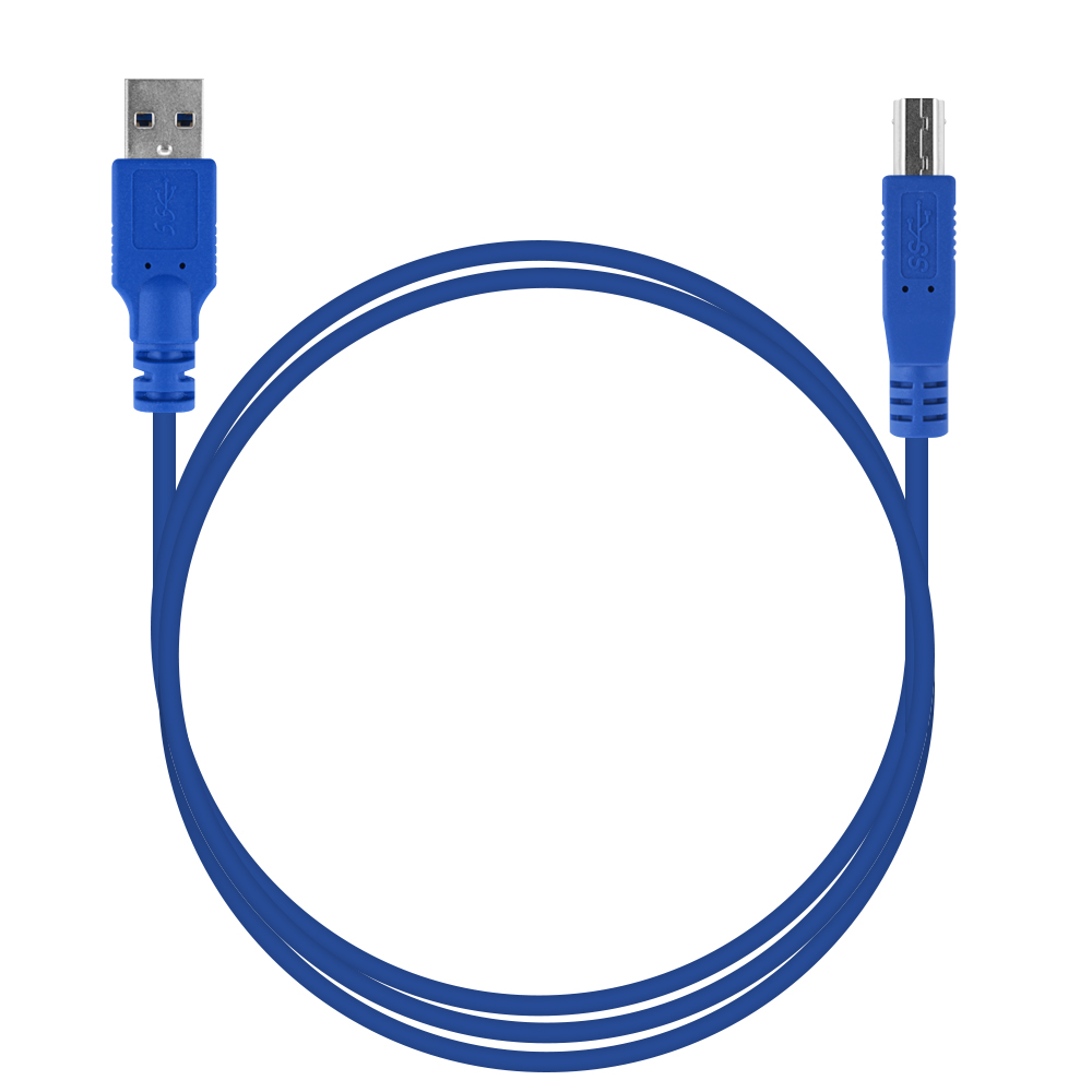 넥스트유 USB 3.0 B 데이터 전송 USB 케이블 70cm 1593U3-AB - 상세 이미지 2