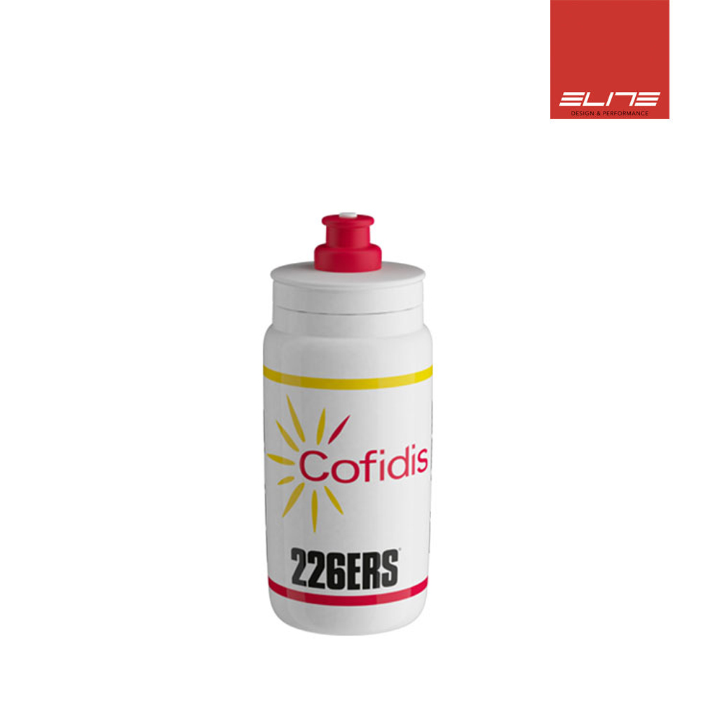 엘리트 플라이 코피디스(COFIDIS) 550ml 자전거 운동 물통 공식 직판  016041477 - 상품 이미지