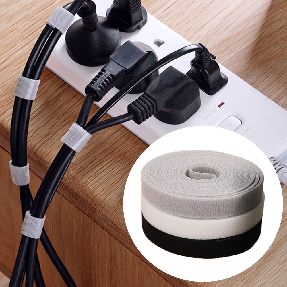 벨크로타이 전선정리 컴퓨터 충전기선정리 전기 책상 콘센트 케이블 선정리 찍찍이