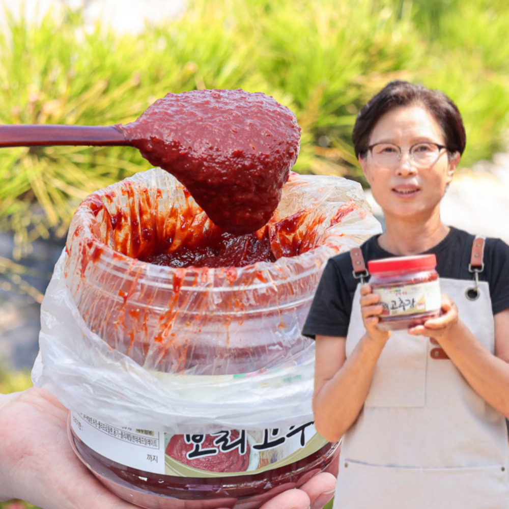 보리고추장 수제 보리쌀 국산 고추장 순창 허씨전통식품 - 상품 이미지