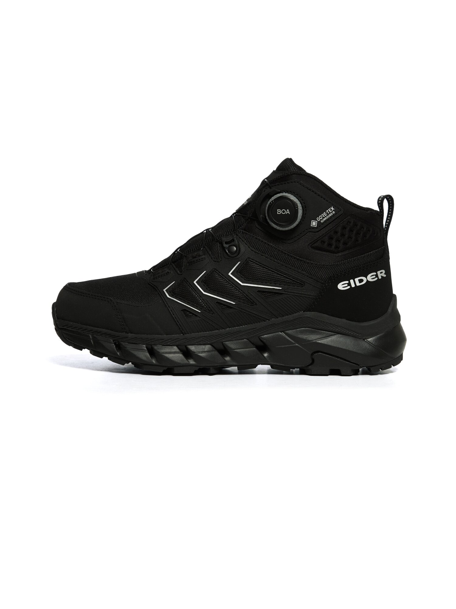 아이더 남성 등산화 고어텍스 미드컷 보아 다이얼 방수 경량 트레킹화 하이킹화 - 상세 이미지 2