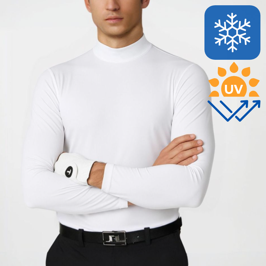 1+1 남성 여름 자외선차단 쿨링 냉감티 골프 등산 이너웨어